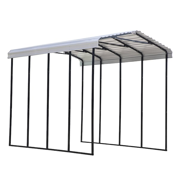 Arrow Carport, 14x20x14, Eggshell